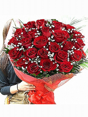 23 Krmz Gl Buket