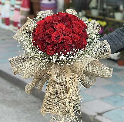 35 Krmz Gl Buket